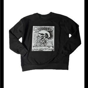 The Exploited Total Chaos Punk Not Dead  Sweatshirt Vintage Punk Style